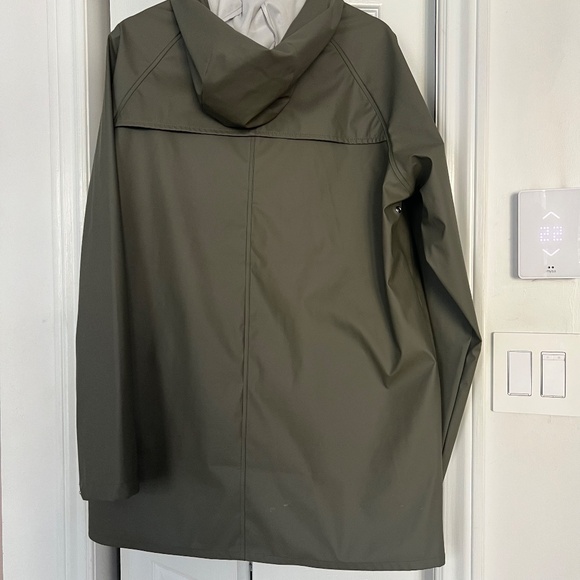 Jack&Jones Green Parka Raincoat L - Picture 4 of 6